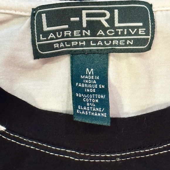 Women’s Ralph Lauren Active 3/4 Sleeve Shirt- Size Medium - Picture 5 of 5